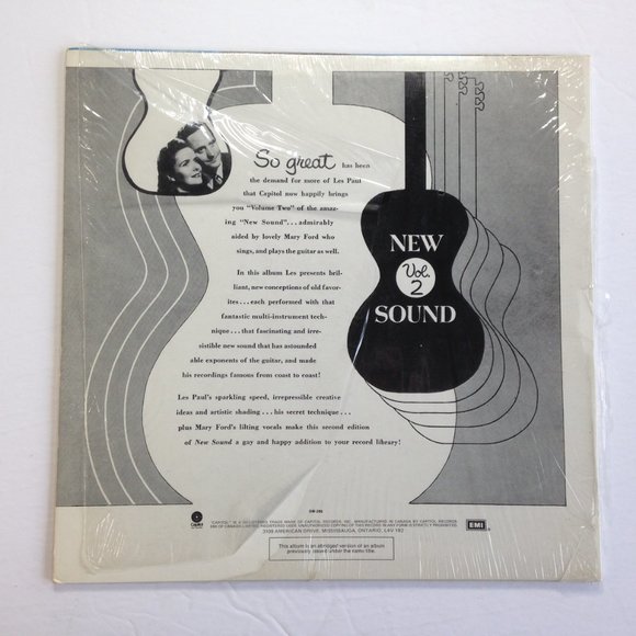 LES PAUL & MARY FORD LP ~ Les Paul's New Sound Vol.2 Capitol Abridged Re-Issue - Picture 3 of 4